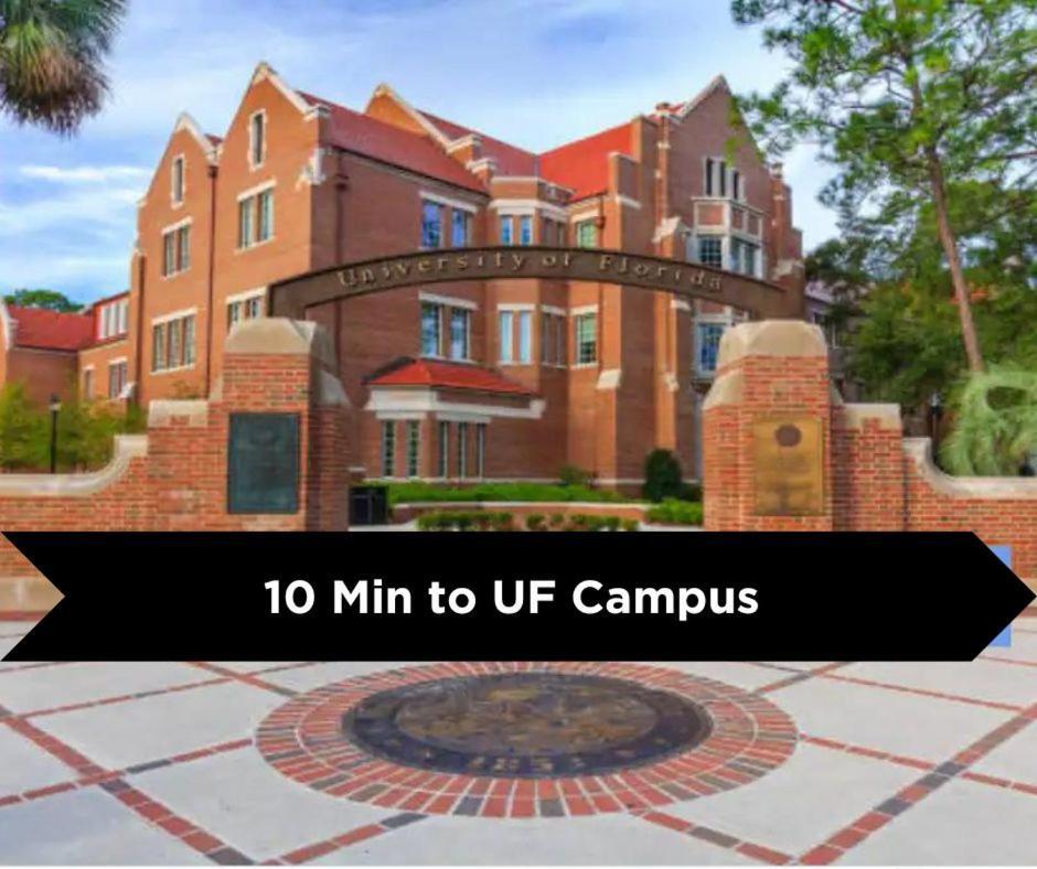King Bed Cozy Townhouse 10 Min From Uf Gainesville Exterior foto